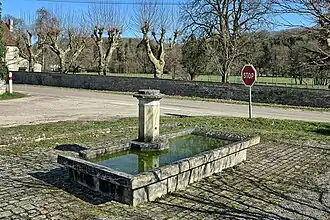 La fontaine de Villers-le-Temple.