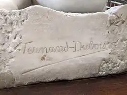 signature d'Émile Fernand-Dubois