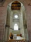 Transept, vue nord-sud.
