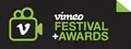 Logo du festival et prix Vimeo en 2011.