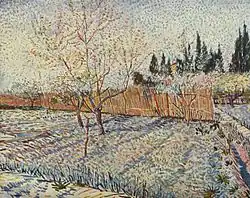 Verger avec cyprès&nbsp;(en), Vincent van Gogh