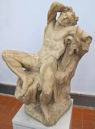 Copie du Faune Barberini (1799) par Vincenzo Pacetti&nbsp;(en), Berlin, Bode-Museum.