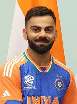 Virat Kohli en 2024.