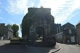 Les ruines de l'église Saint-Thomas.
