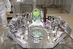 Photographie d'un banc de détection