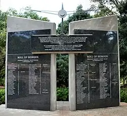 Mémorial aux victimes des attentats d'Air Rhodesia