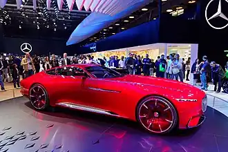 La Mercedes-Maybach Vision 6 (2016).