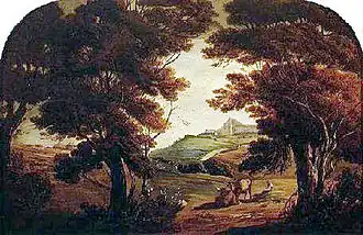 Vista da Penha de França (1857), Museu do Chiado