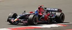 Photo de la Toro Rosso STR2 de Vitantonio Liuzzi