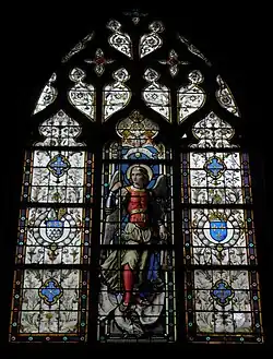 Saint-Michel terrassant le dragon.