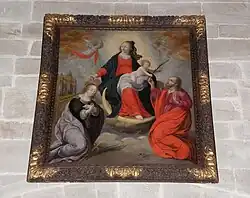 Couronnement de Sainte-Cécile, œuvre classée de Fournier.