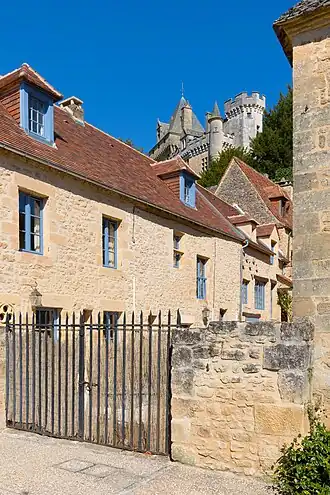 Vue depuis le village.