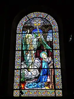 Vitrail de l'église.