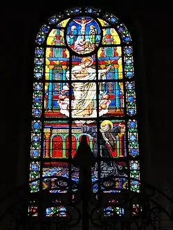Apparition du Sacré-Cœur à sainte Marguerite-Marie Alacoque.