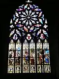 Vitrail du chœur.