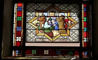 « Moines apportant la châsse de Saint Leufroy à l'abbaye de Saint-Germain-des-Prés ».