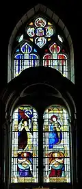 Vitraux du début du XVIe&nbsp;siècle.