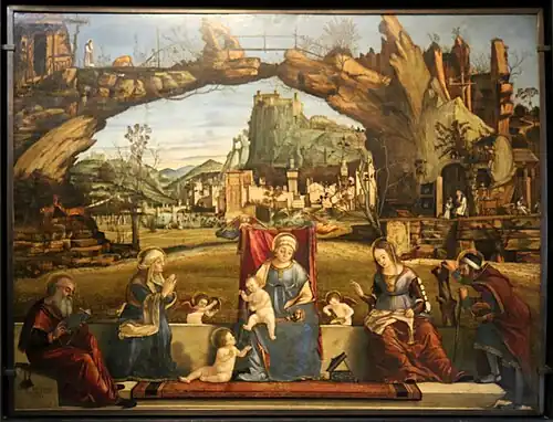 Sainte Conversation, Vittore Carpaccio