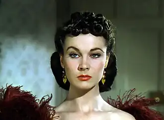 Scarlett O'Hara, interprétée par Vivien Leigh.