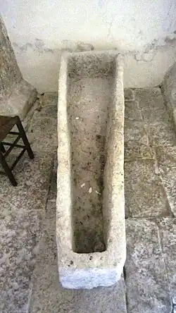 Sarcophage mérovingien