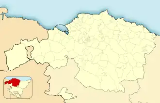 Voir sur la carte administrative de Biscaye