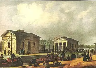 La porte de Flandre au XIXe siècle