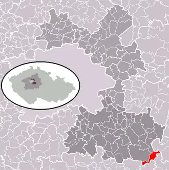 Localisation de Vlkančice