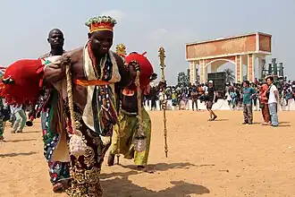 Cérémonie Vaudou au Bénin.