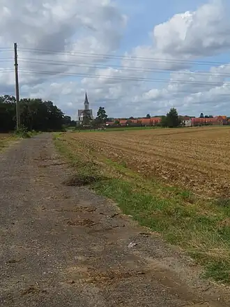 Image illustrative de l’article Voie romaine de Tournai à Cassel par Estaires