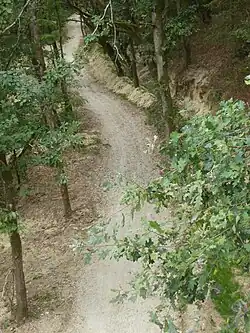 Vue d'un pont à Bonnelles.