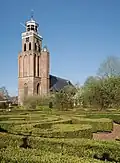 L'église: la Kleine kerk (Petit église) ou Lieve Vrouwekerk (Notre-Dame)