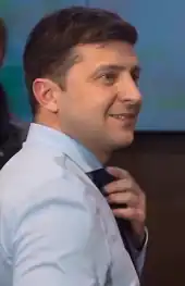 Volodymyr Zelensky en&nbsp;mars 2019.