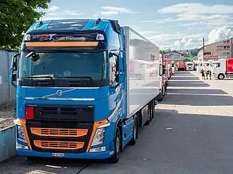 illustration de Volvo Trucks