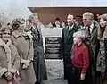 Wernher von Braun et sa famille en 1971.