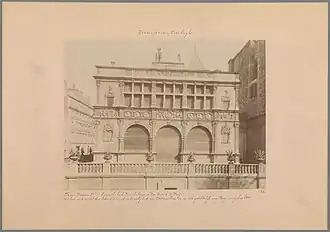 La maison François Ier vers 1900.