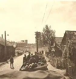 En 1943 sous occupation allemande.