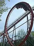 Le looping vertical.