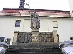 Venceslas Ier de Bohême (souverain et saint patron de la République tchèque) et ses chevaliers légendaires de la montagne Blaník.
