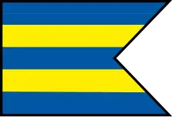 Drapeau de Vranov nad Topľou