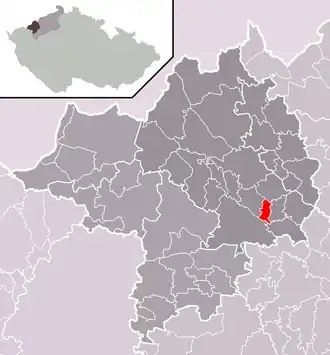 Localisation de Všehrdy
