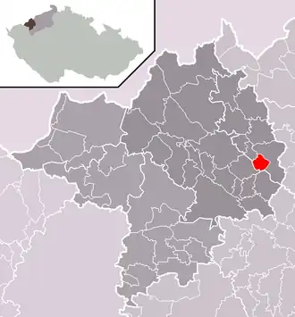 Localisation de Všestudy