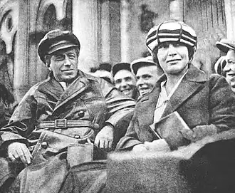 Vsevolod Meyerhold et Zinaïda Meyerhold-Reich vers 1925.