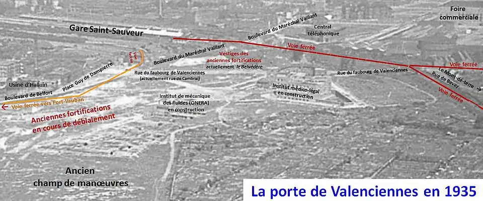 L’ancien champ de manœuvre était un terrain d’aviation