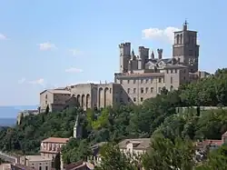 Vue de la cathédrale Saint-Nazaire-et-Saint-Celse.