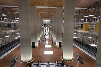 Gare SNCF desservie par le RER E.