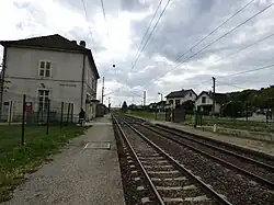 Vue direction Besançon.