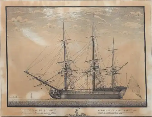 Navire négrier L'Amitié appartenant à la maison Rasteau. En 1787, il déporte 227&nbsp;esclaves africains de Sénégambie à Port-au-Prince (Saint-Domingue), dont 21 meurt durant la traversée de l'Atlantique.