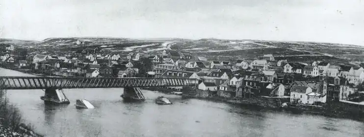Vue générale de Saint-Georges, vers 1910