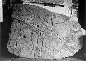 Image illustrative de l’article Dalle gravée de Saint-Bélec