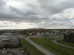 L'échangeur des routes 137 et 235 avec l'autoroute 20 à Saint-Hyacinthe.